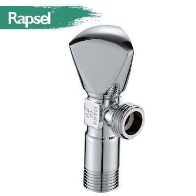 Rapsel New Design Bathroom Toilet Chrome Plated Brass Angle Valve